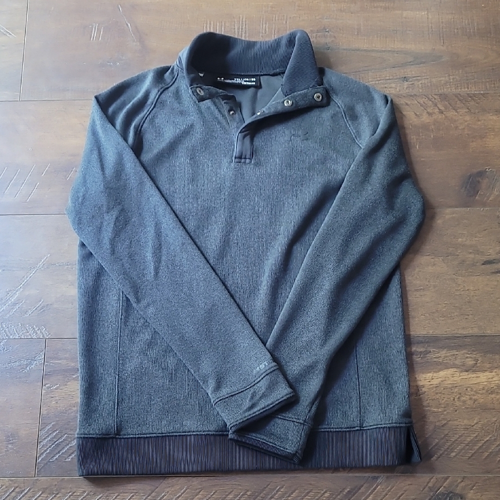 Under Armour Gray Zip Up Sweater